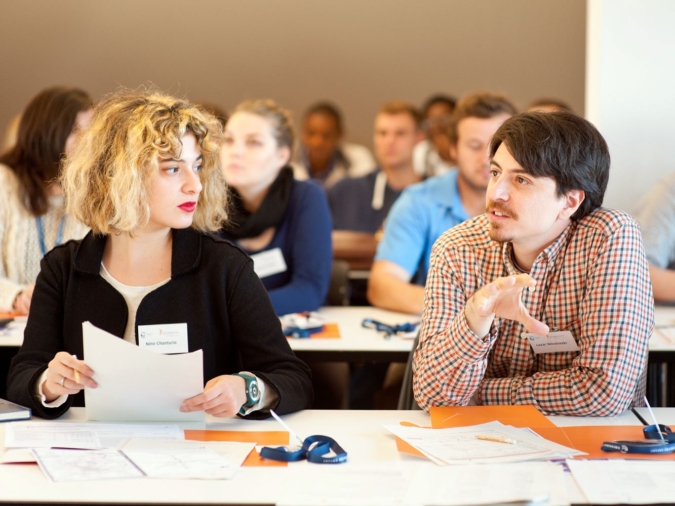 Pupils in the Willy Brandt School of public Policy